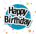 Happy Birthday Wishes Logo